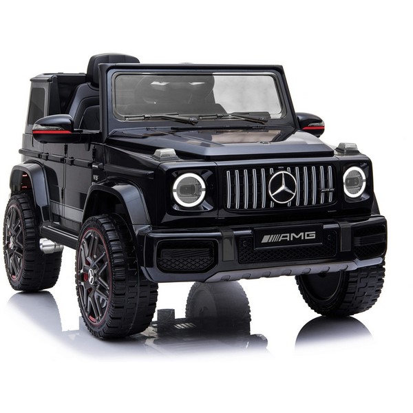 Продукт Акумулаторен джип Mercedes Benz G63 Licensed 4X4 , с меки гуми и кожена седалка - 0 - BG Hlapeta